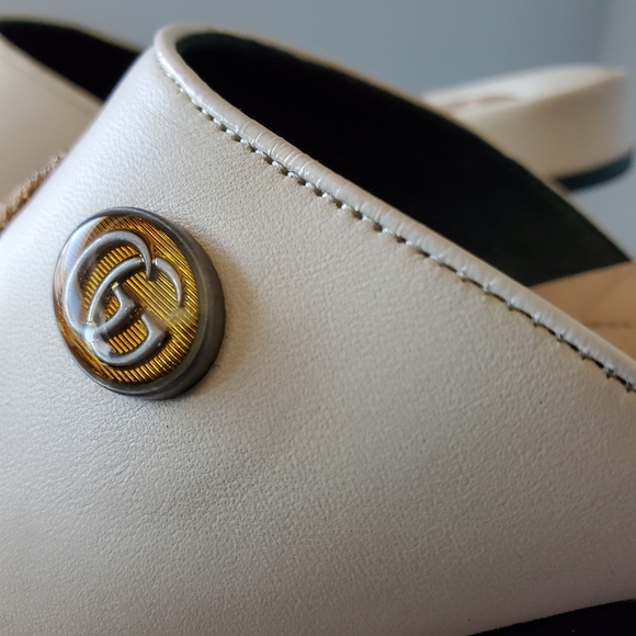 Gucci Princetown Limited Edition NY Yankees Mules - Picture 10 of 15